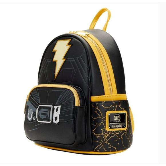 Loungefly DC Comics Black Adam Light Up Mini Backpack - Picture 2 of 11